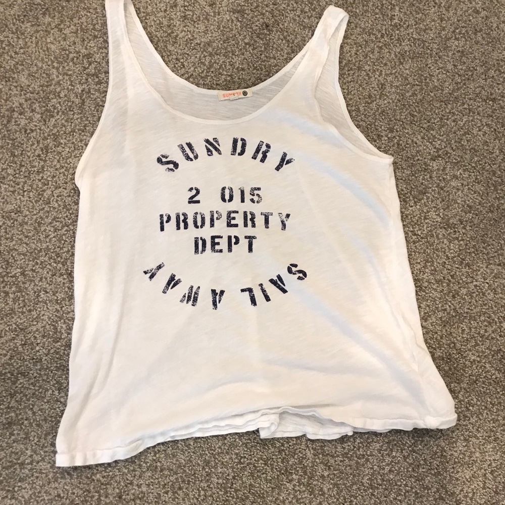 Sundry tank top barely worn